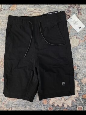 New! Flomotion Boy's Black Performance Swim Shorts